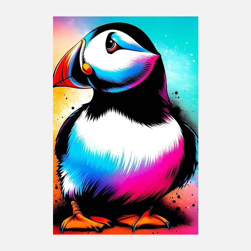 macareux Poster 20 x 30 cm