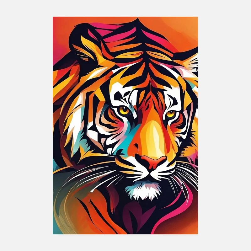 Tigre Poster 20 x 30 cm