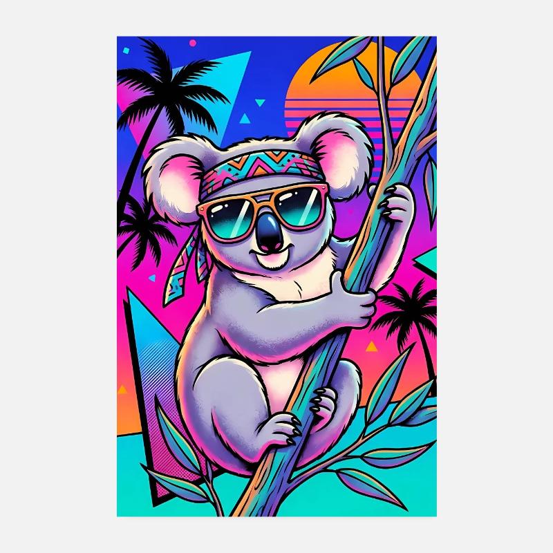 Koala Poster 8" x 12" (20x30 cm)