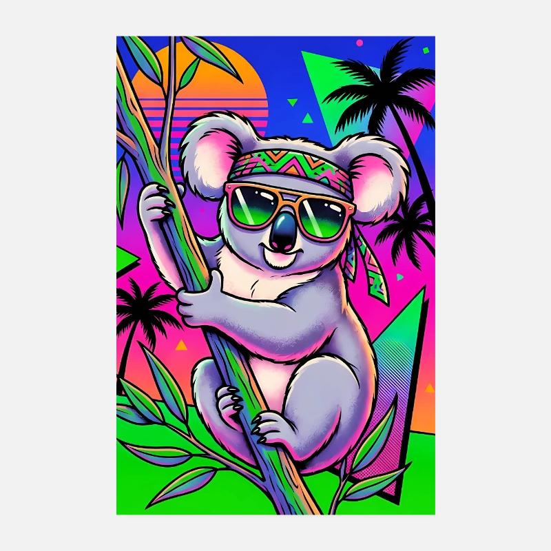 Koala Poster 20 x 30 cm