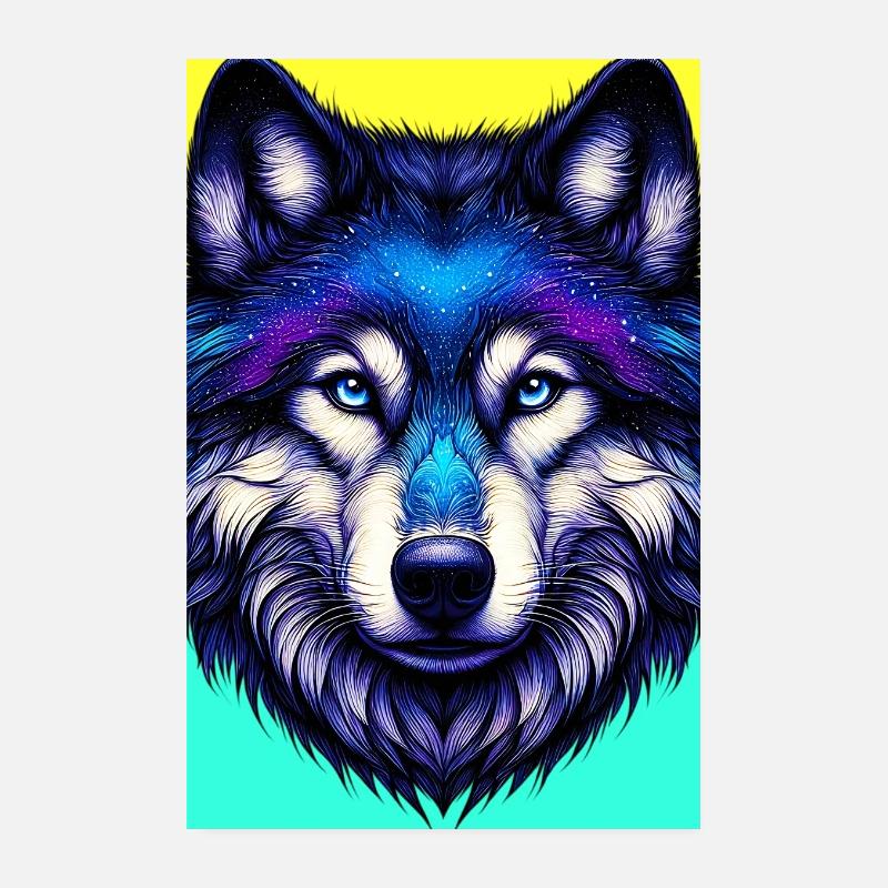 Loup Poster 20 x 30 cm
