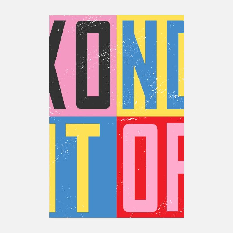 Design de Chef Pâtissier Poster 20 x 30 cm