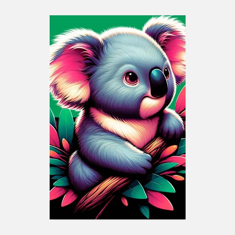 Koala Poster 20x30 cm