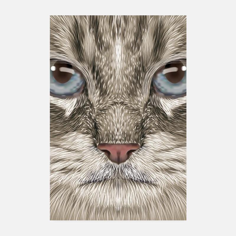 Chat sibérien Poster 20 x 30 cm