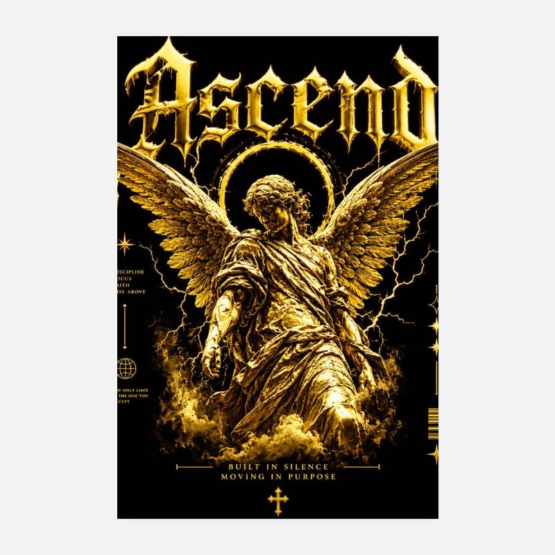 Ascensus de l’Ange d’Or Poster 20 x 30 cm