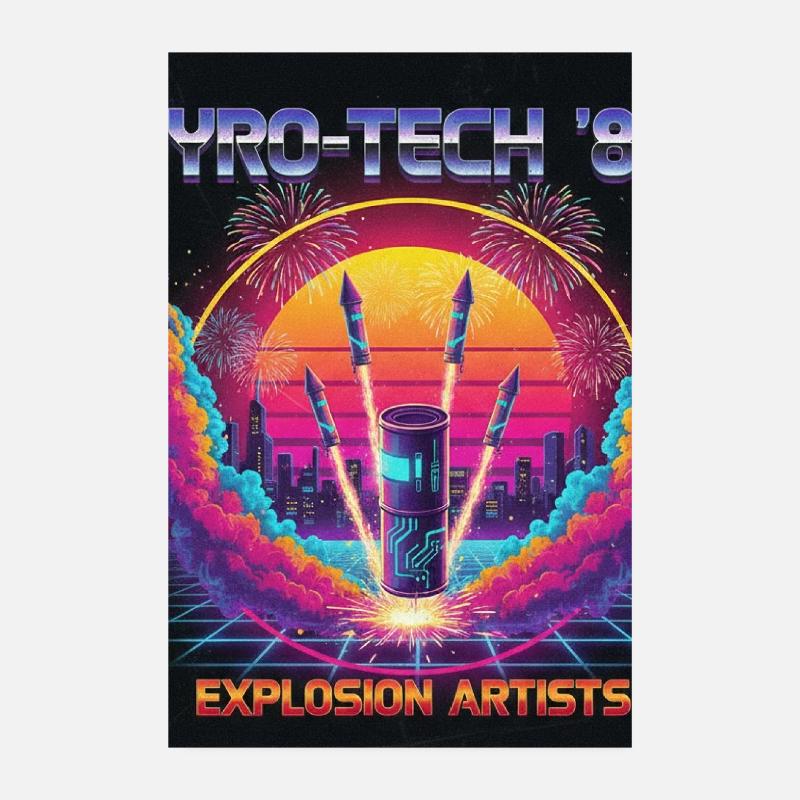Cyber Pyro Poster 20 x 30 cm