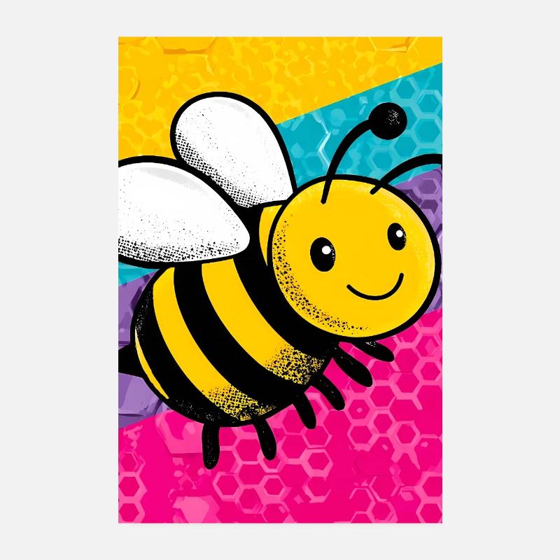 abeille Poster 20 x 30 cm