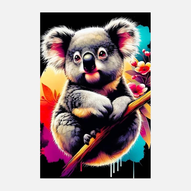 Koala Poster 20 x 30 cm