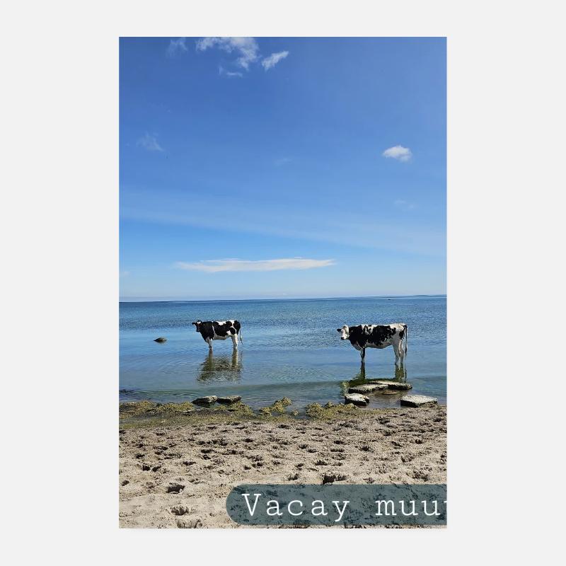 Vacay muuu Poster 20 x 30 cm