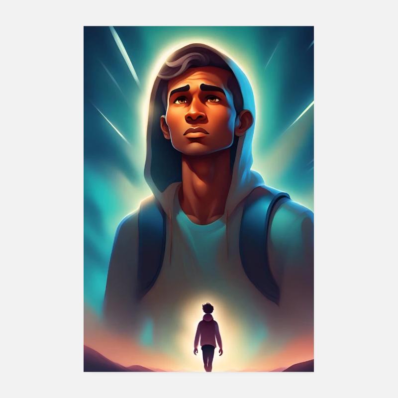 Hinter dem Horizont Das Schicksal besiegen Poster 20x30 cm