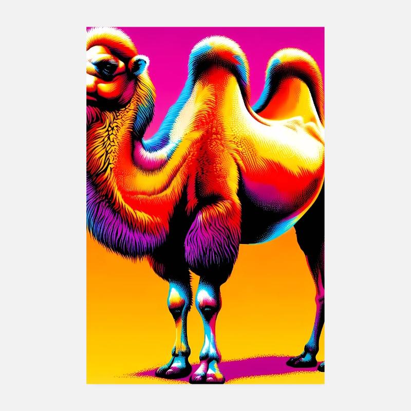 camel Poster 8" x 12" (20x30 cm)
