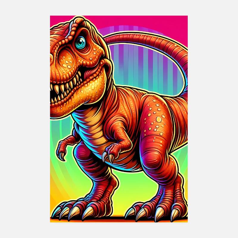 dinosaure Poster 20 x 30 cm