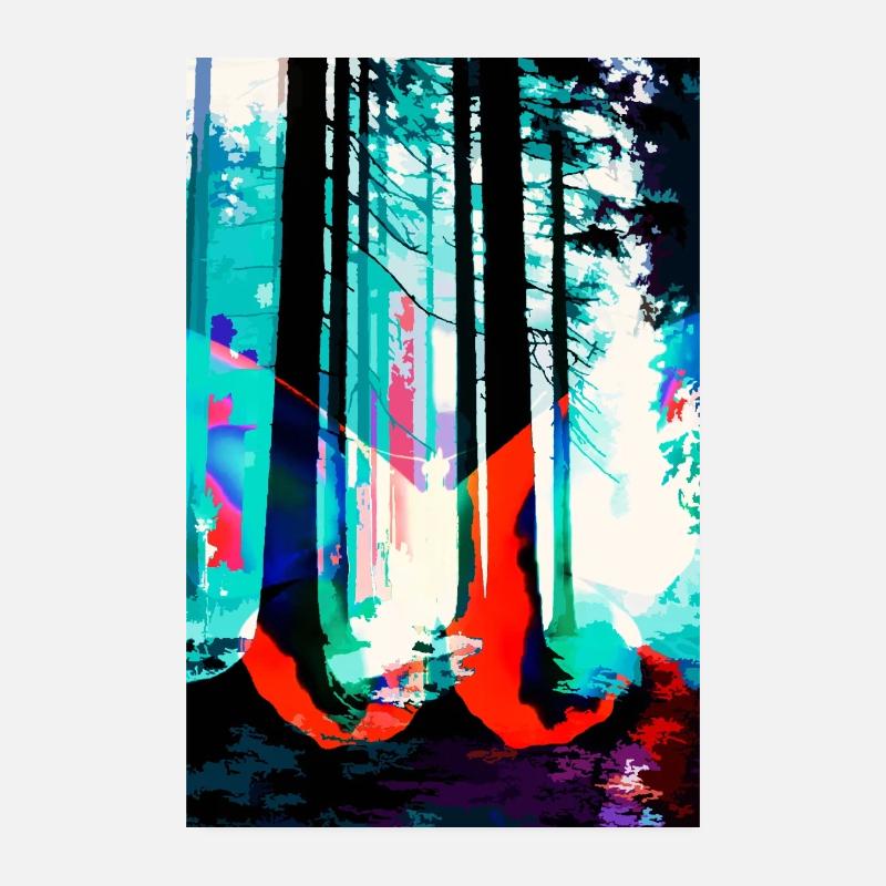 Neonwald Traumprint Poster 20x30 cm