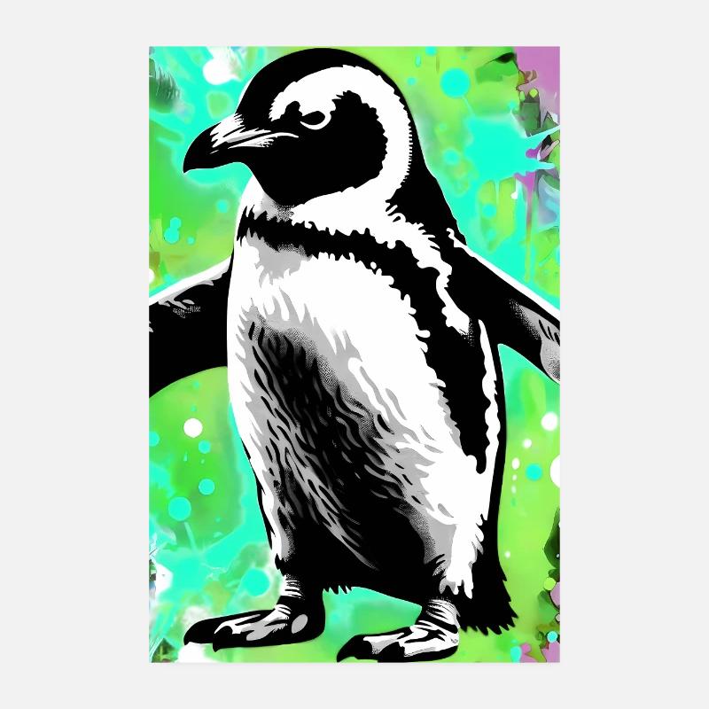 pingouin Poster 20 x 30 cm