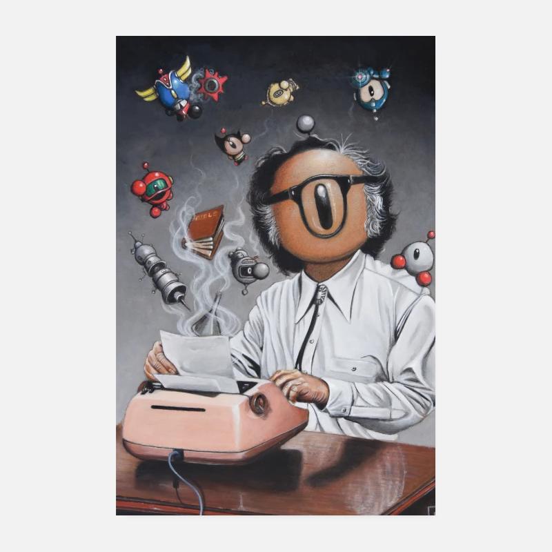 Isaac der Bot Poster 20x30 cm