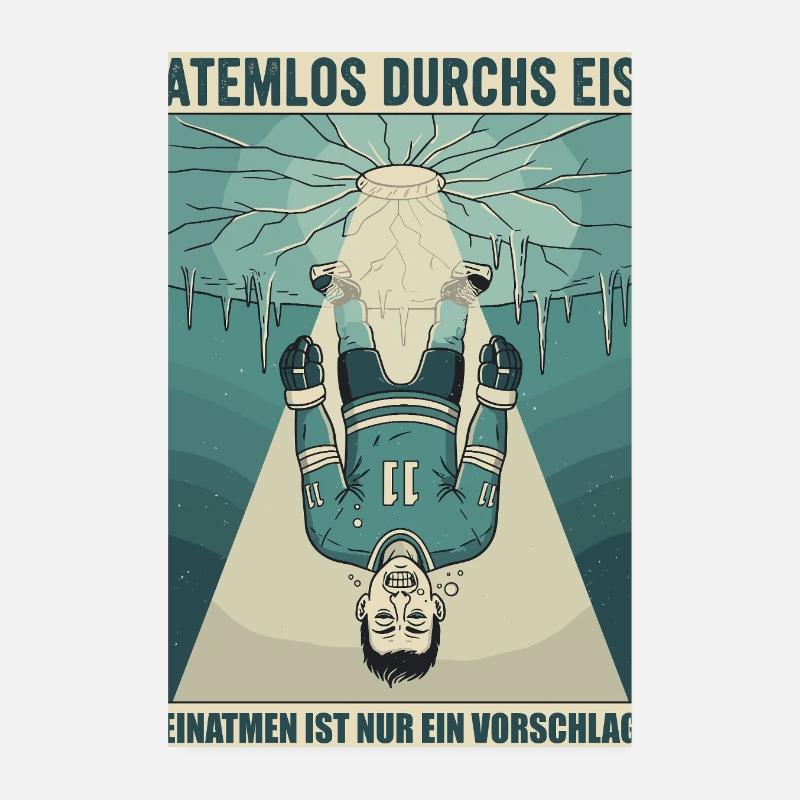 Atemlos durchs Eis Poster 8" x 12" (20x30 cm)