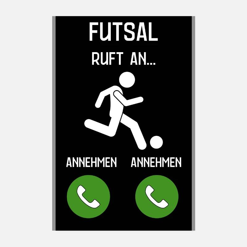 Futsal ruft an Poster 20x30 cm