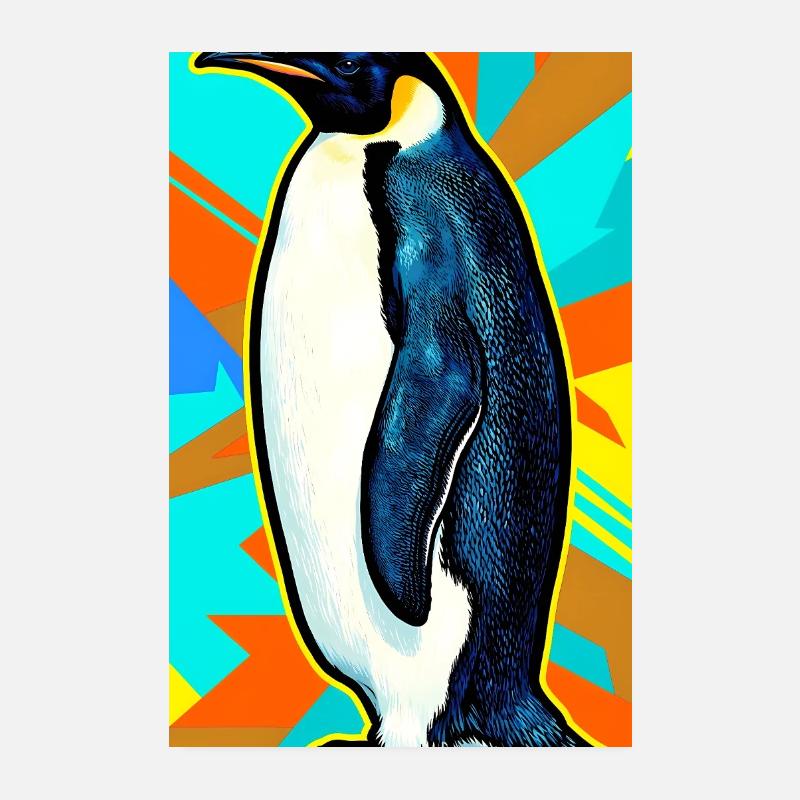 Pinguin Poster 20x30 cm
