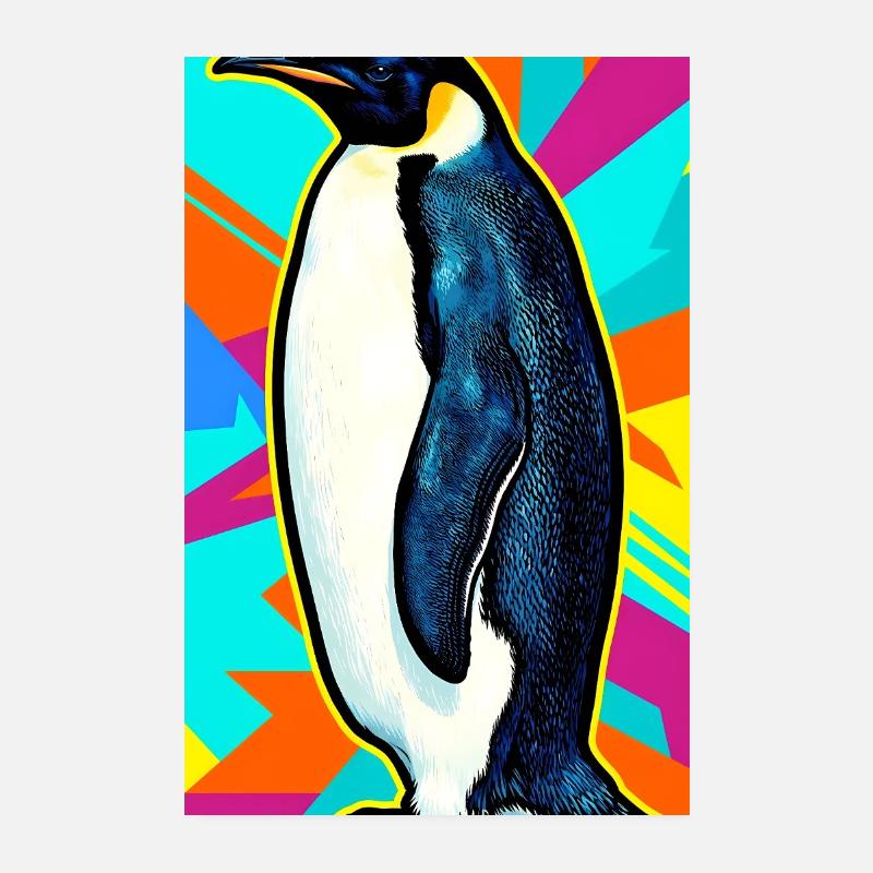 pingouin Poster 20 x 30 cm