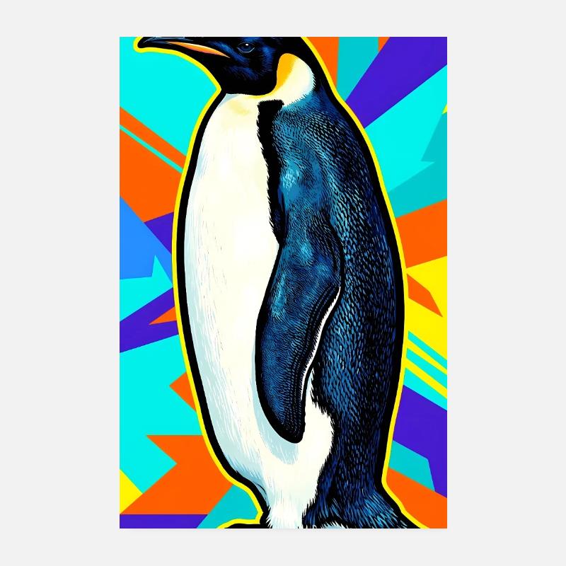 Pinguin Poster 20x30 cm