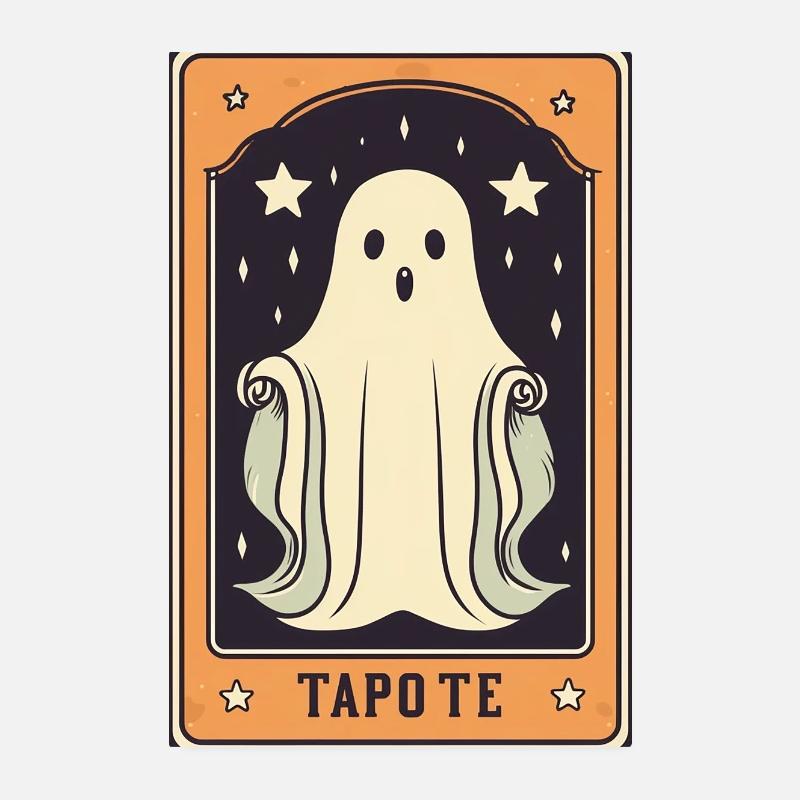Tarot Geist Karte Poster 20x30 cm