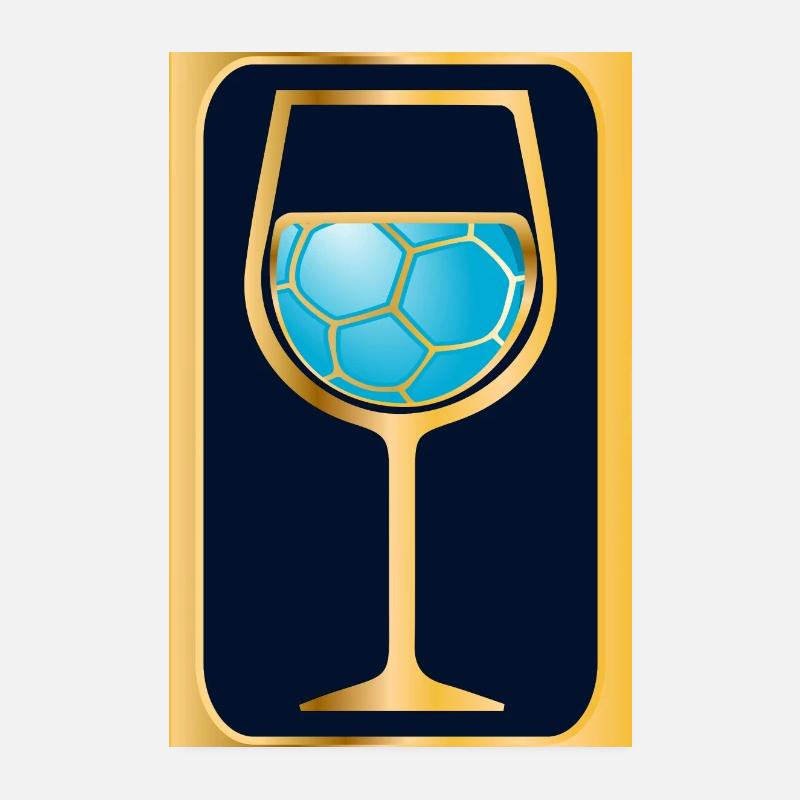 Handball Vin Poster 20 x 30 cm
