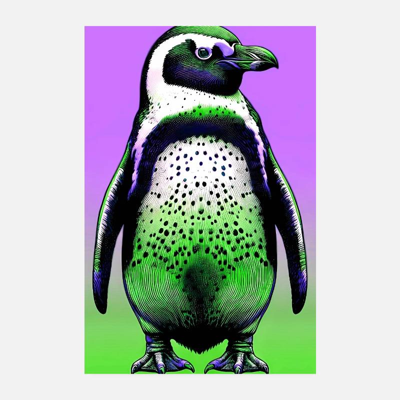penguin Poster 8" x 12" (20x30 cm)