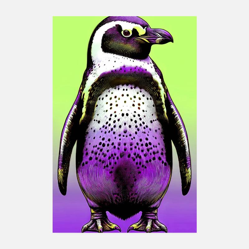 penguin Poster 8" x 12" (20x30 cm)