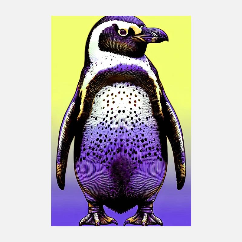 Pinguin Poster 20x30 cm