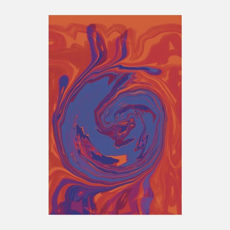 Spirale de l’Enfer de Marbre Poster 20 x 30 cm