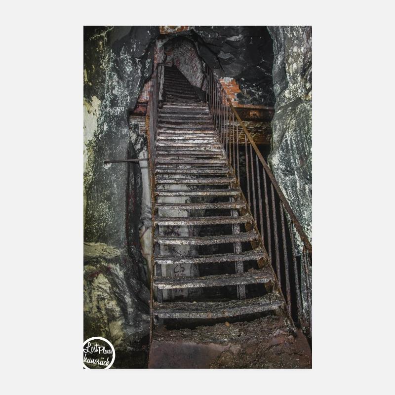 Die Treppe Poster 20x30 cm