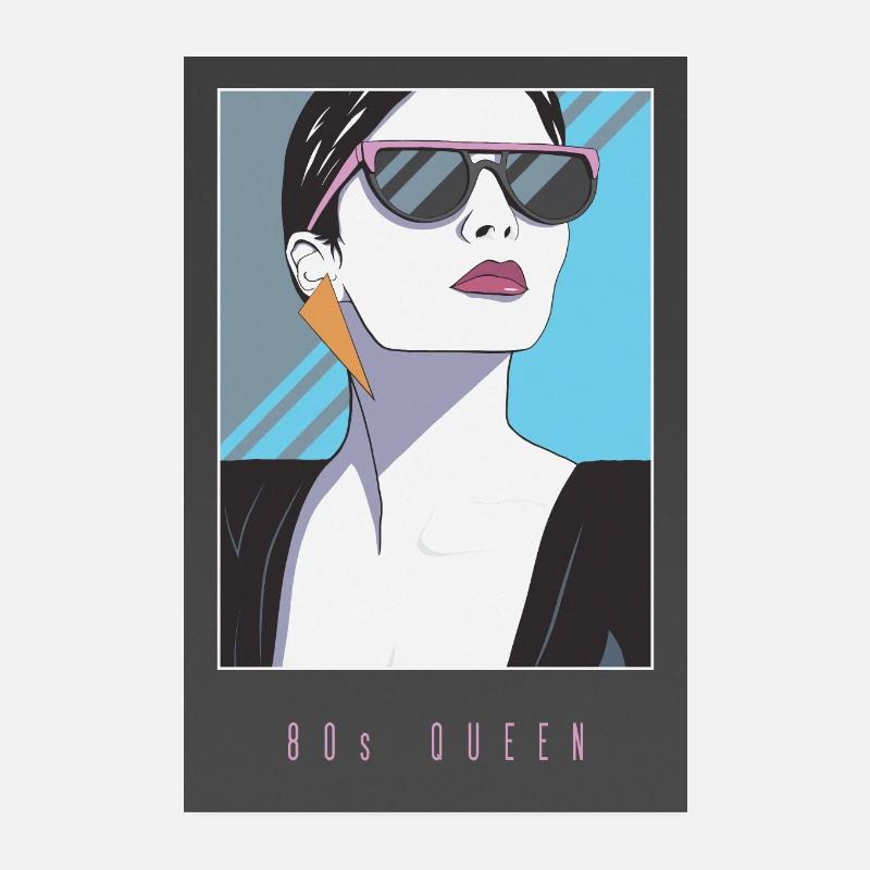 80s QUEEN Poster 20 x 30 cm