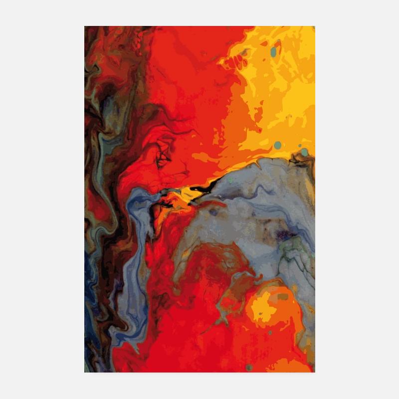 Magma Poster 20x30 cm