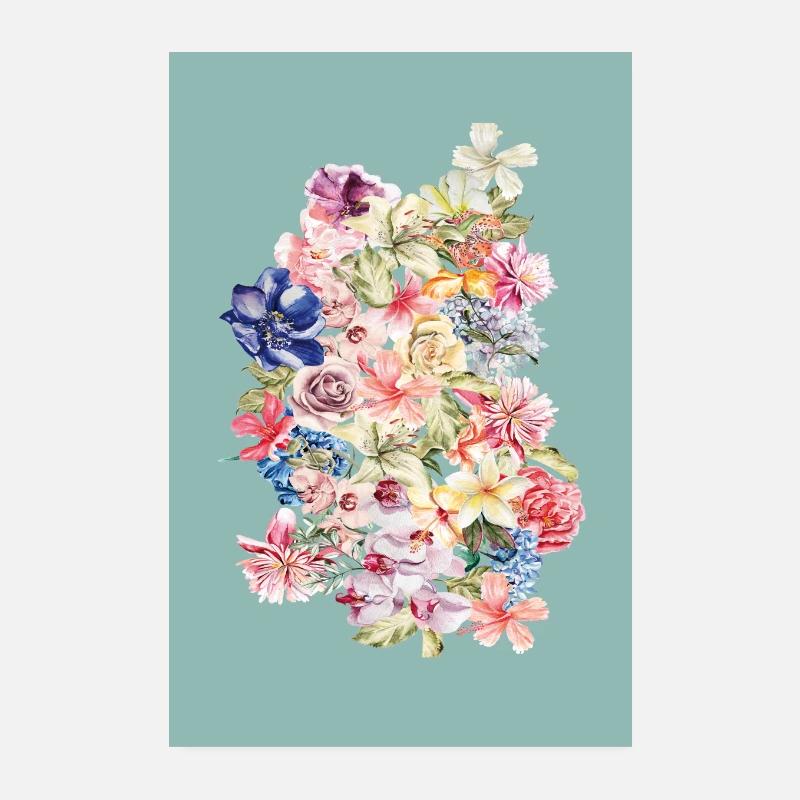 FLOW POW WOW Poster 20 x 30 cm