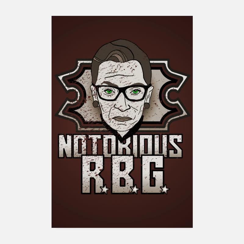 Notorious RBG Ruth Bader Ginsburg Affiche Poster 20 x 30 cm