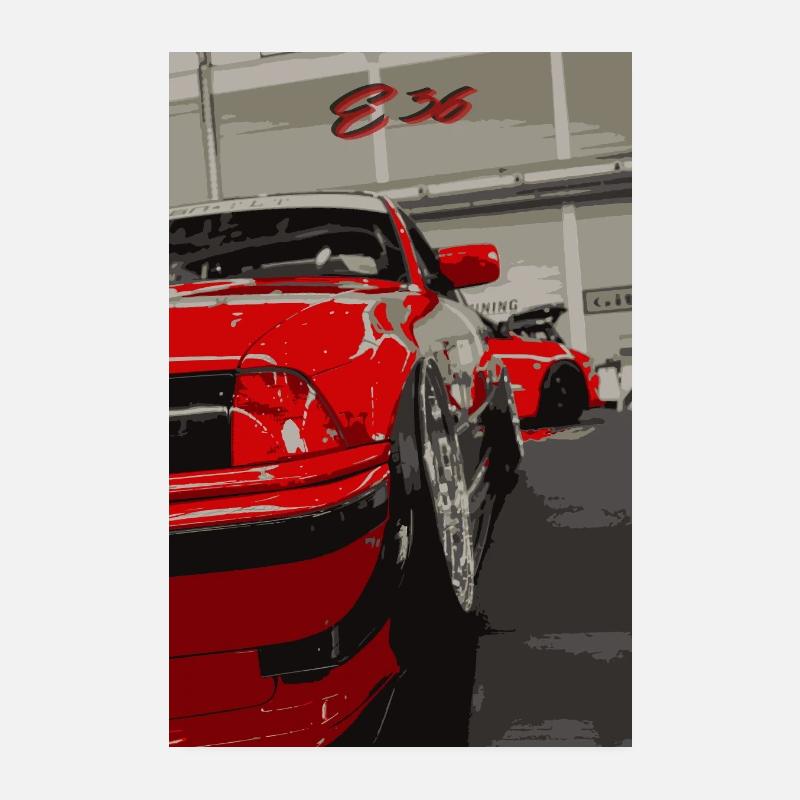 E36 Posters Poster 8" x 12" (20x30 cm)