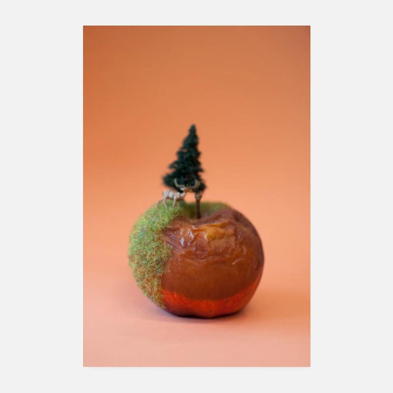 Apple world Poster 8" x 12" (20x30 cm)