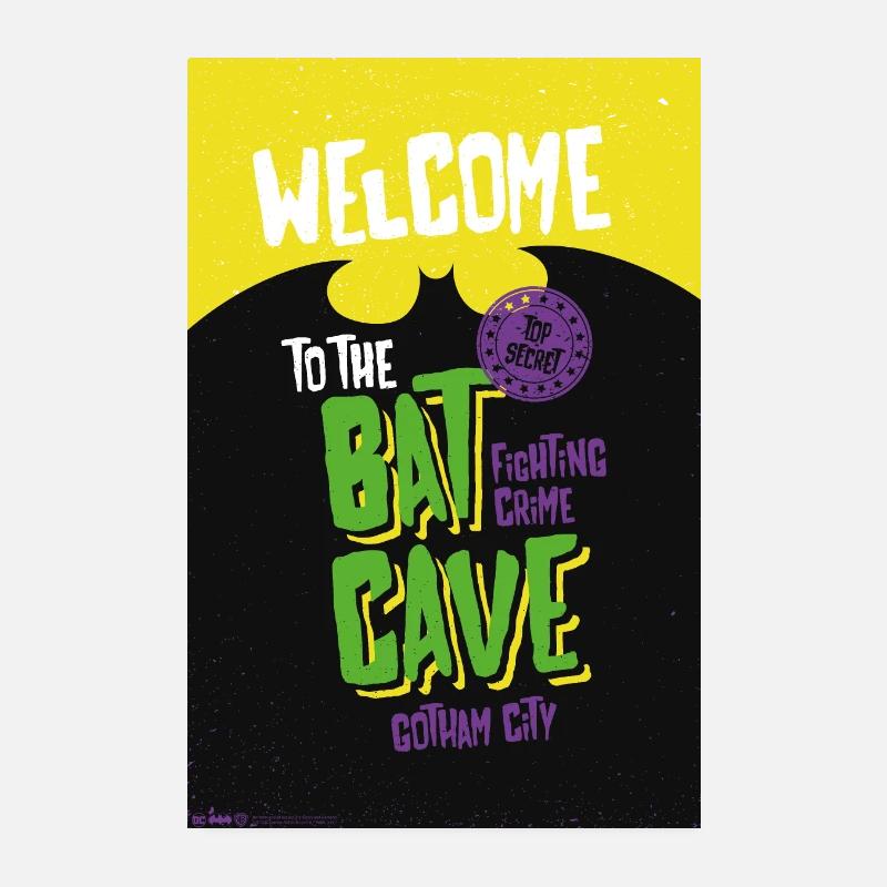 Batman Bienvenue À La Batcave Poster 20 x 30 cm