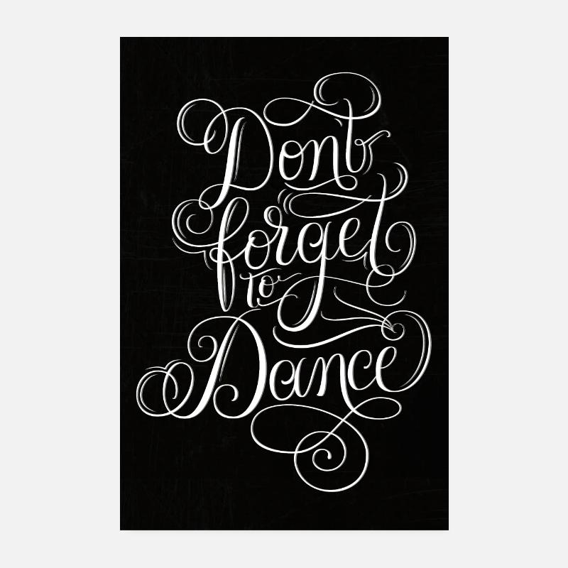 danse Poster 20 x 30 cm