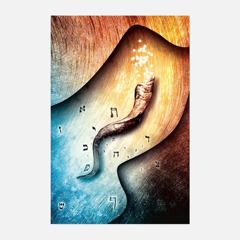 La corne du salut Poster 20 x 30 cm