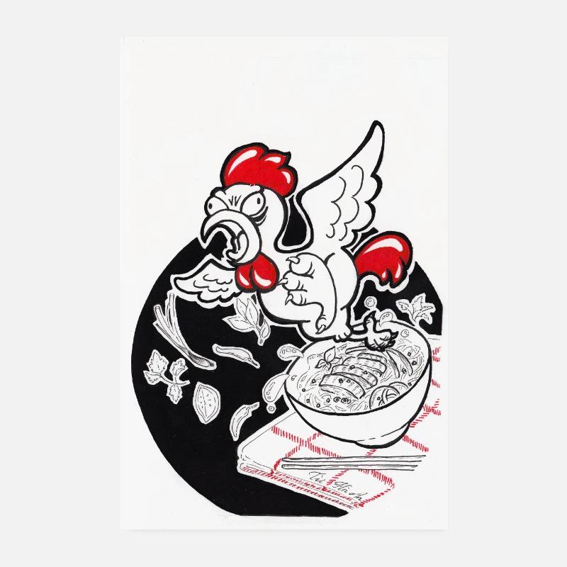 * POSTER * Phởgà - Chicken soup Poster 8" x 12" (20x30 cm)