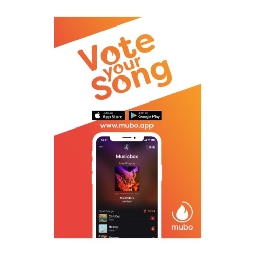 Vote your song poster - Poster 8 x 12 (20x30 cm)