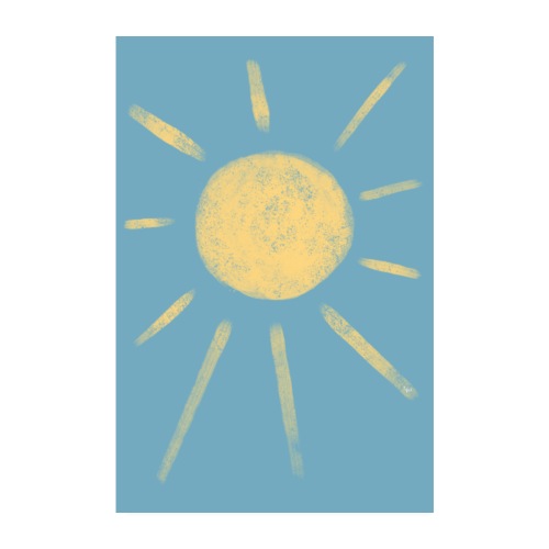 Sonne - Poster 20x30 cm