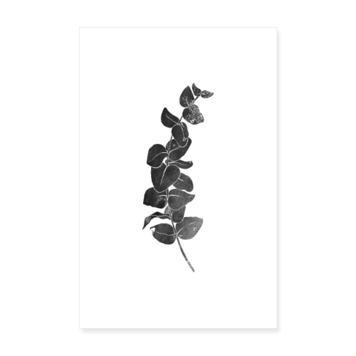 Plakat eukaliptusa Linoryt - Plakat o wymiarach 20x30 cm