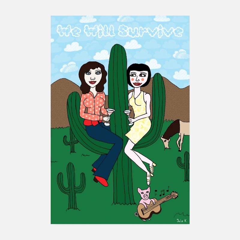Jule K.- We Will Survive Poster 20x30 cm