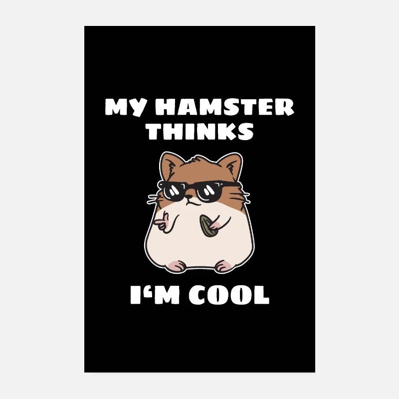 hamster Poster 20 x 30 cm
