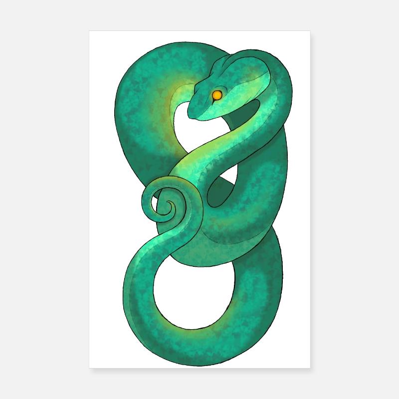 Serpent serpent Poster 20 x 30 cm