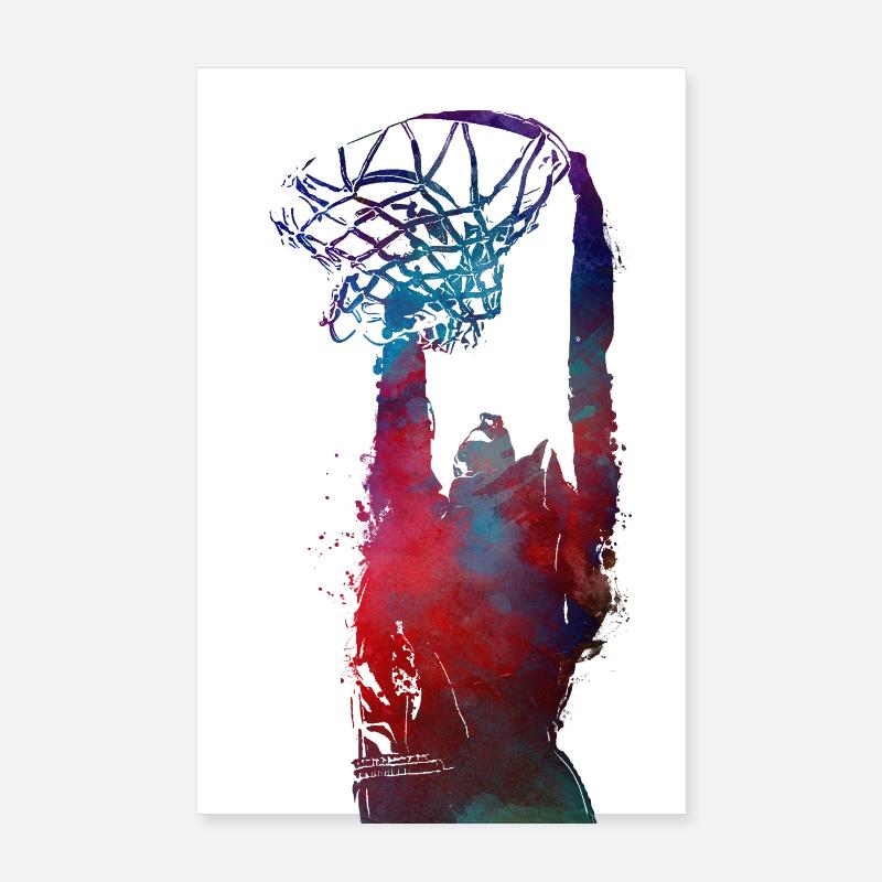sport de basket Poster 20 x 30 cm