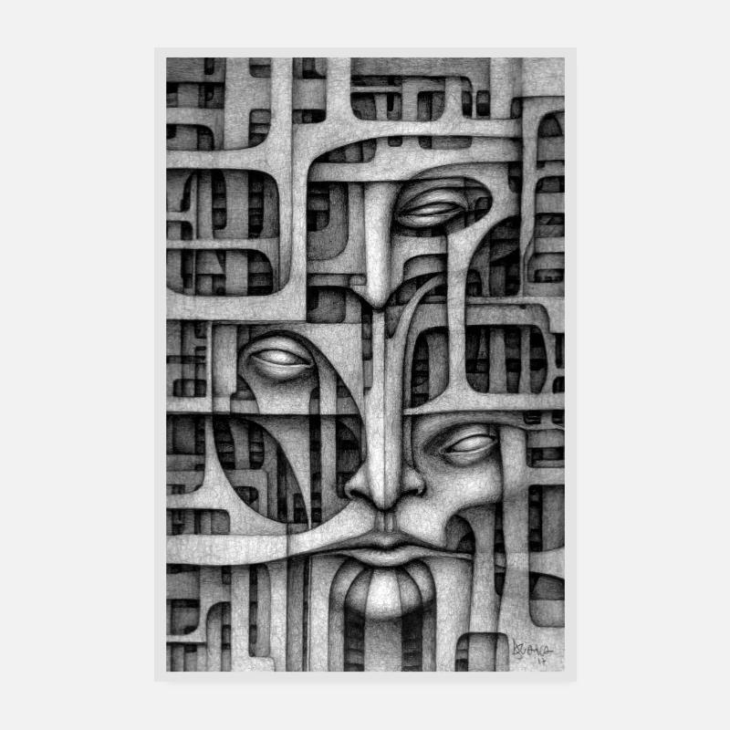 Personalities - Different Personalities Poster 8" x 12" (20x30 cm)