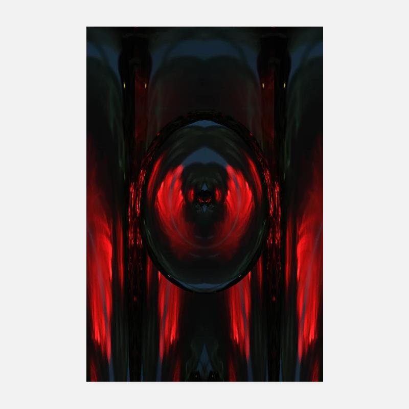 Hell eternal fire purgatory Poster 8" x 12" (20x30 cm)